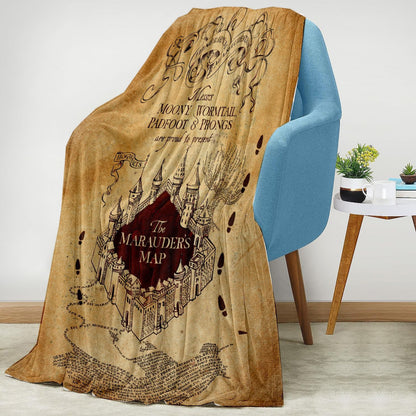 Themed Fleece Throw Blanket
