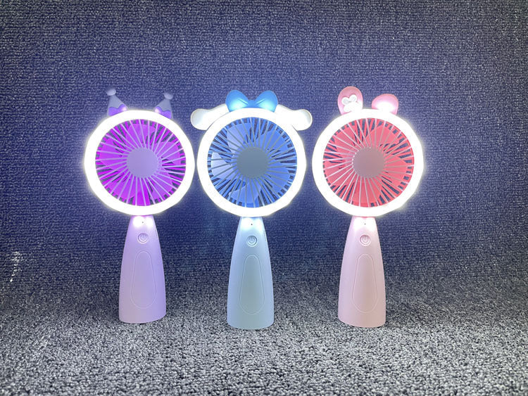 Unisex Funny Hand Fan with LED Lighting Kalsten
