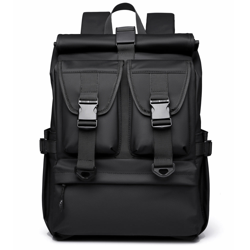 Versatile High-Capacity Roll-Top Backpack Kalsten