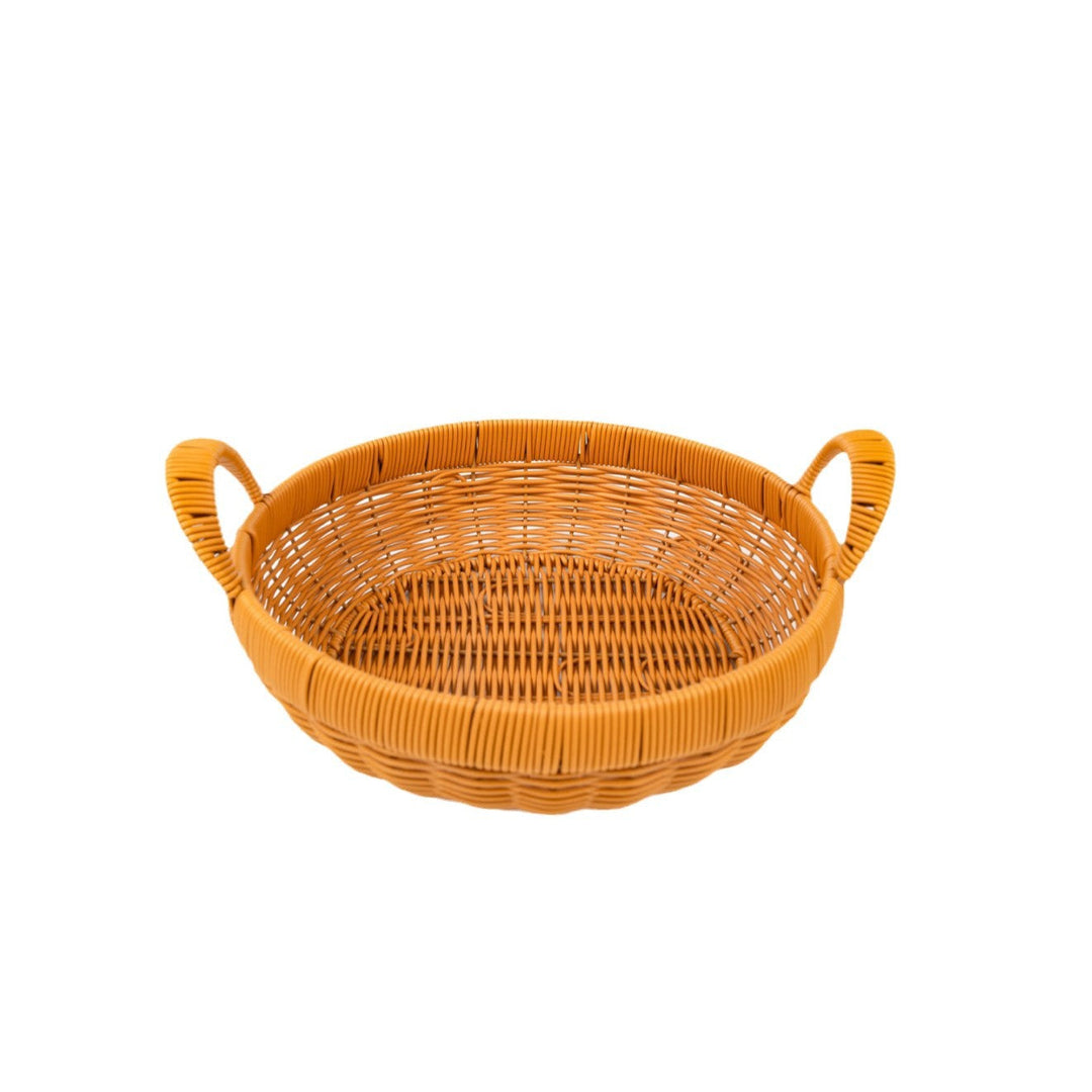 Unisex Woven Storage Basket with Handles Kalsten