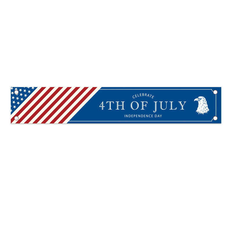 Unisex garden banner with patriotic design by Kalsten