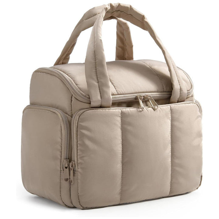 Cooler bag with insulating interior and practical storage system Kalsten