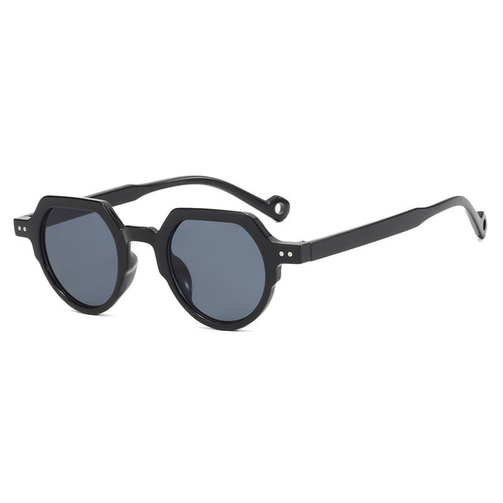 Women's geometric sunglasses with protective UV filter and sturdy frame Kalsten