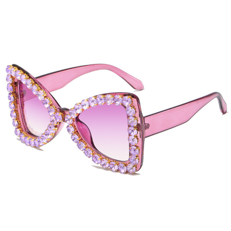 Ladies Glamorous Sunglasses with Crystal Decoration Kalsten