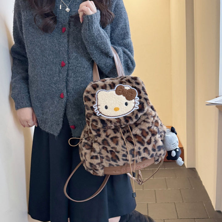 Cute Animal-Themed Plush Backpack Kalsten