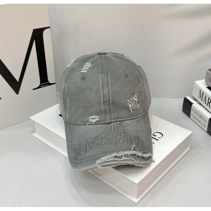 Women's Distressed Cotton Baseball Cap Kalsten 1784083899