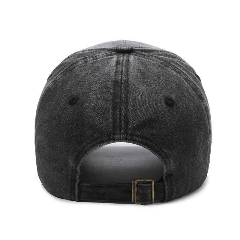 Men's Distressed Cotton Graphic Baseball Cap Kalsten