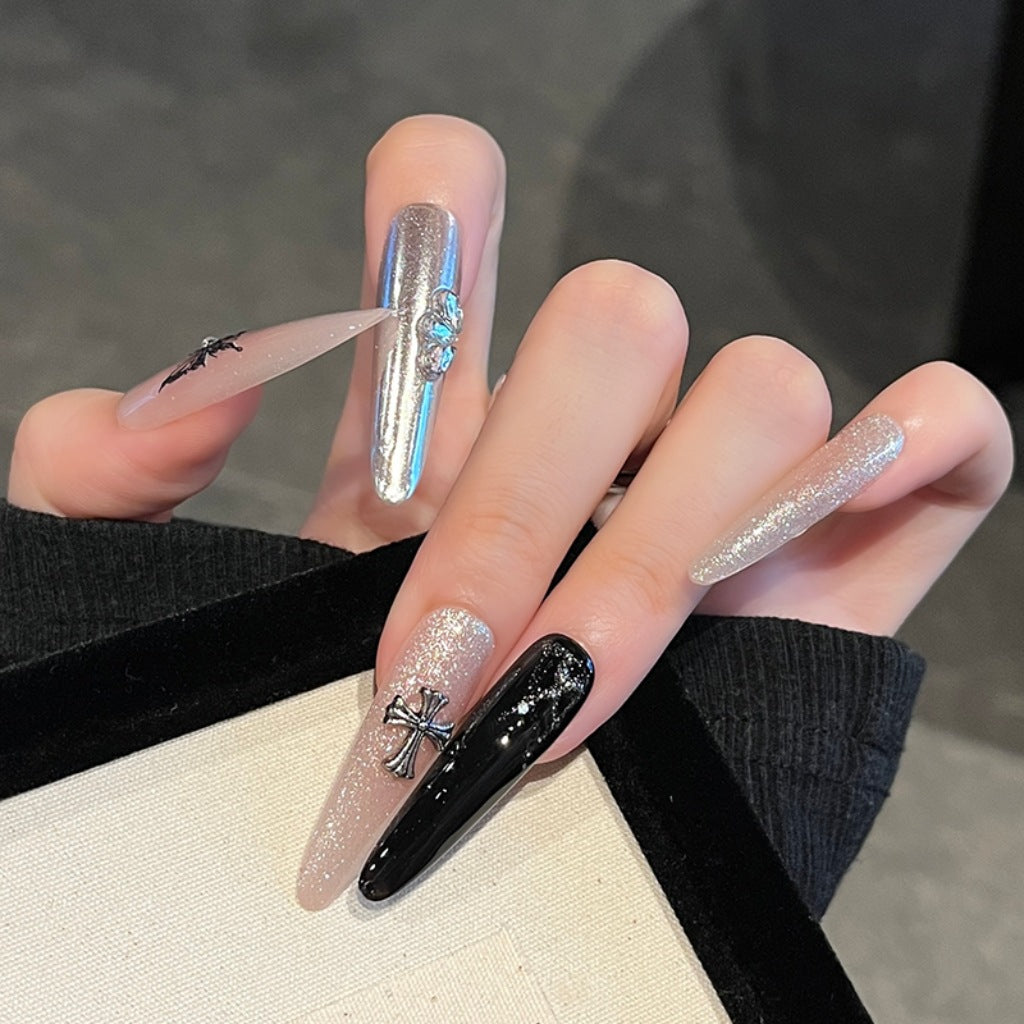 Glamorous 3D Nail Art Extensions Kalsten