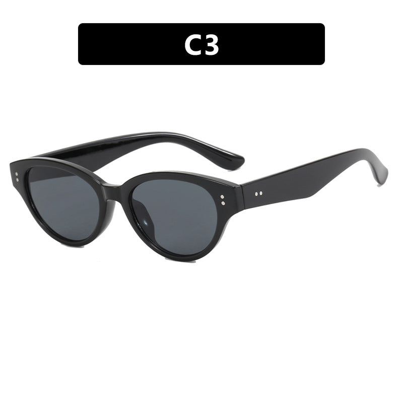 Women's fashionable cat-eye glasses with elegant plastic frame Kalsten