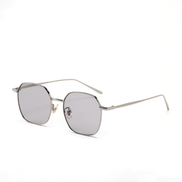Women geometric sunglasses with modern metal frame Kalsten