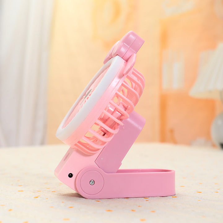 Creative handheld fan with USB connection and cute design Kalsten