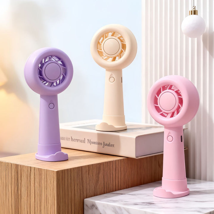 Portable mini fan with USB operation and multiple speed settings Kalsten