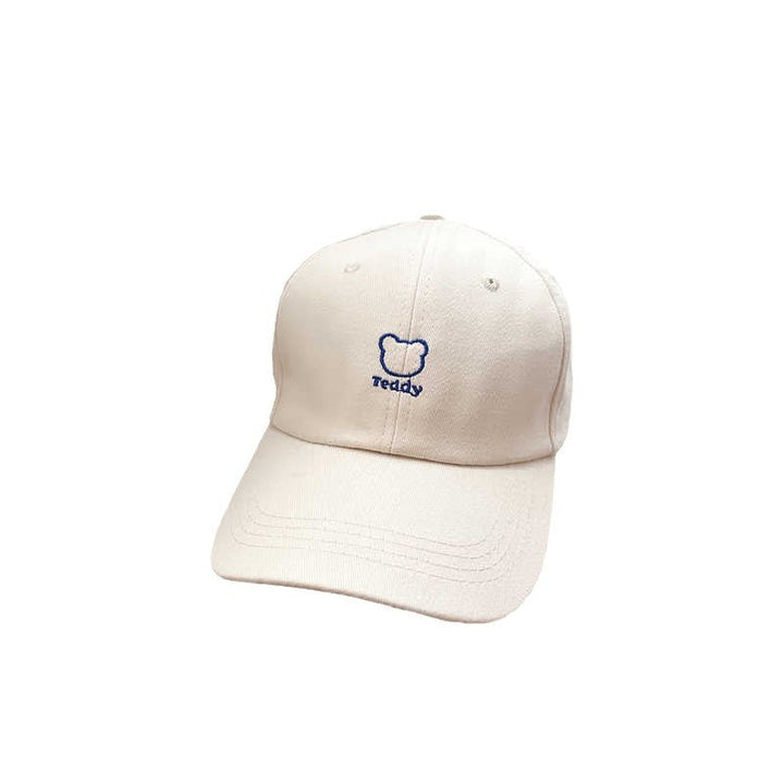 Women's Playful Teddy Bear Embroidered Baseball Cap Kalsten