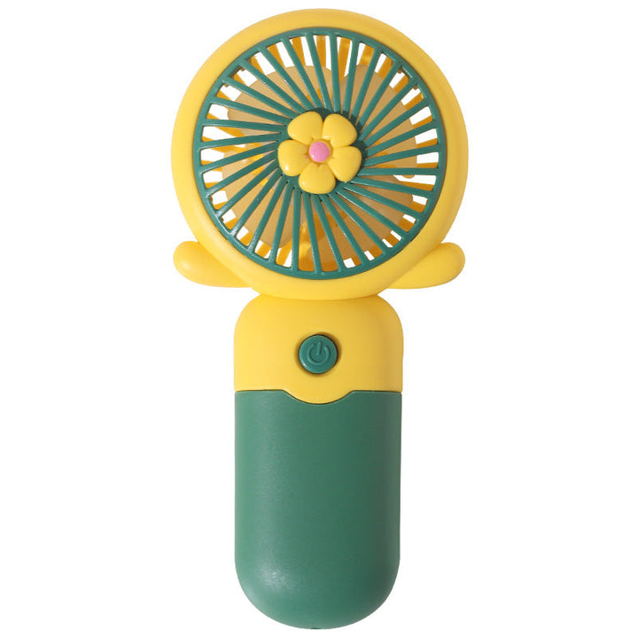 Ladies portable hand fan with creative flower design Kalsten