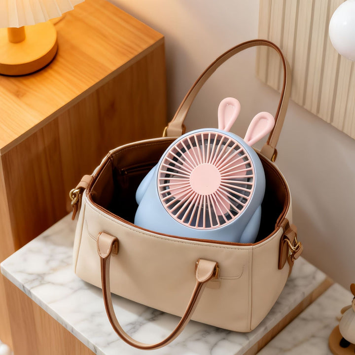 Ladies Portable Table Fan with Innovative Animal Design Kalsten
