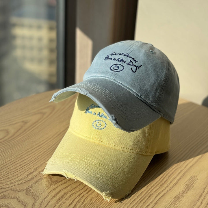 Women's Distressed Cotton Baseball Cap Kalsten 1784270914