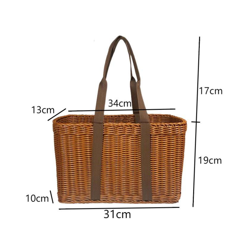 Handwoven Decorative Market Basket Kalsten
