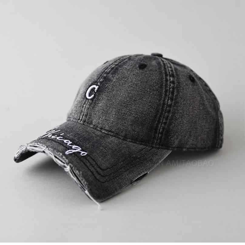 Men's Casual Distressed Baseball Cap Kalsten