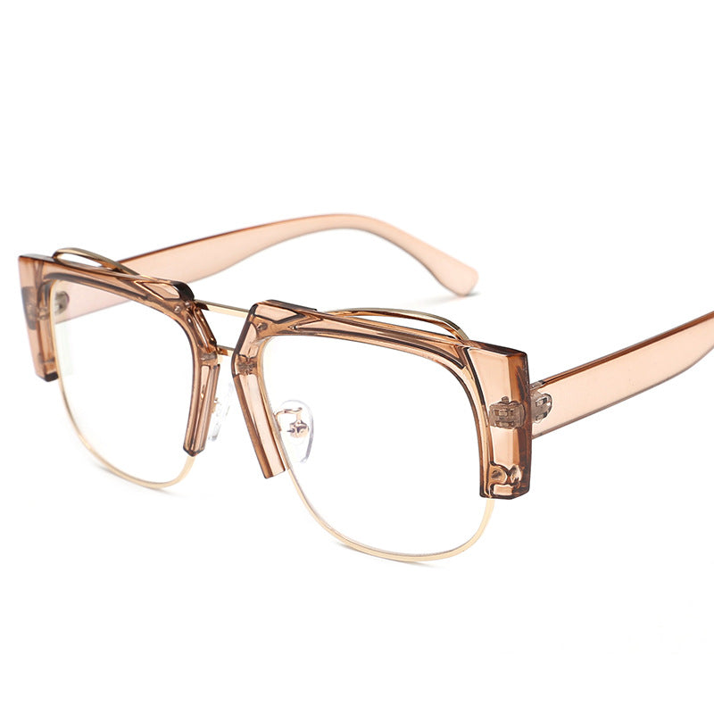 Women Fashion Square Sunglasses with Unique Chain Design Kalsten