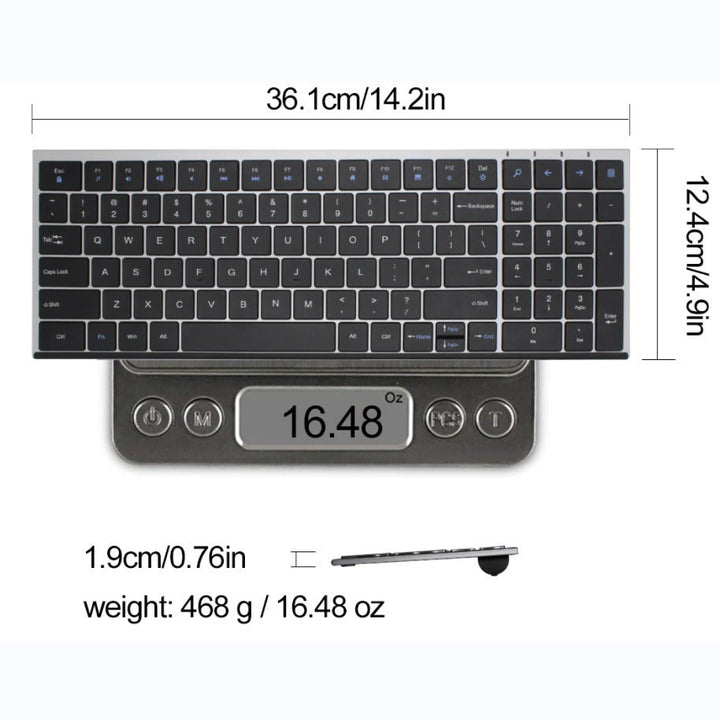 Ultra-lightweight wireless keyboard with long battery life Kalsten