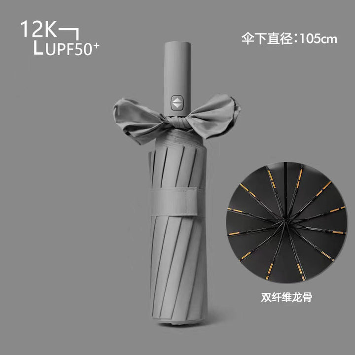 Women's compact and wind-resistant umbrella with UV protection technology Kalsten