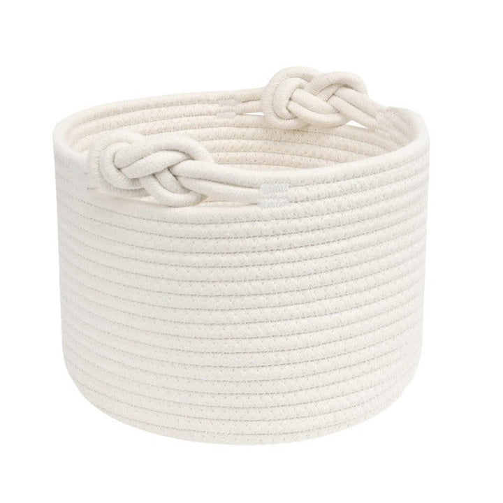 Women’s storage basket with decorative knot design Kalsten