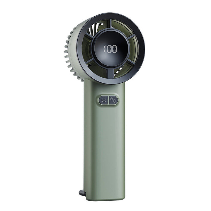 Women Portable Hand Fan with Digital Display Kalsten