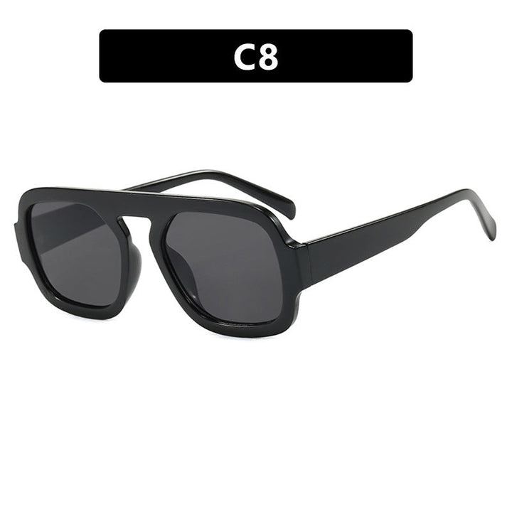 Women's trendy sunglasses with distinct angular design and UV protection Kalsten
