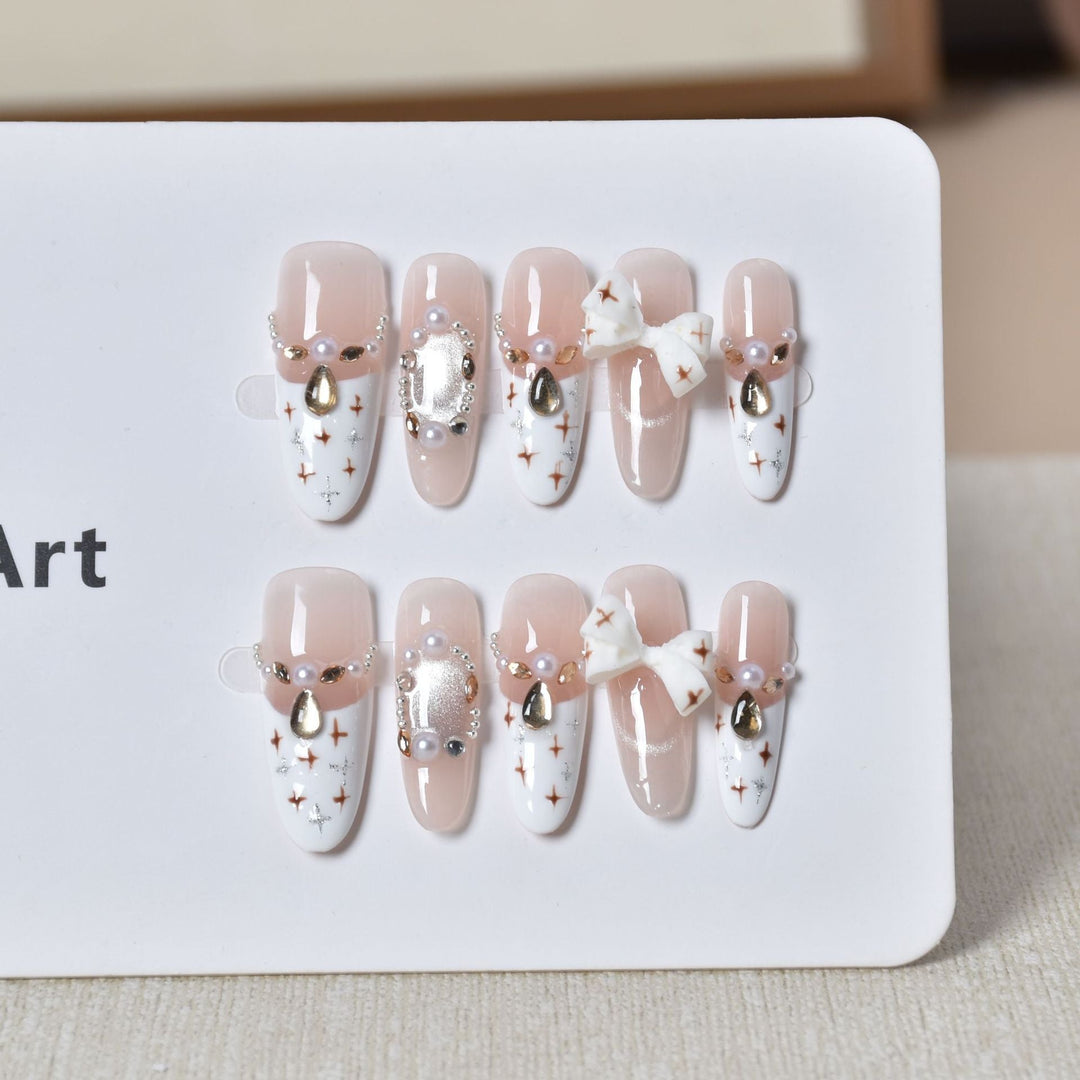 Decorative Animal Print Press-On Nail Set Kalsten