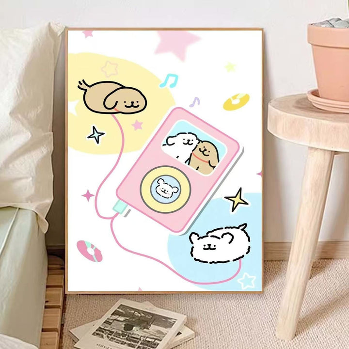 Cute Animal-Themed Illustrative Wall Art Kalsten