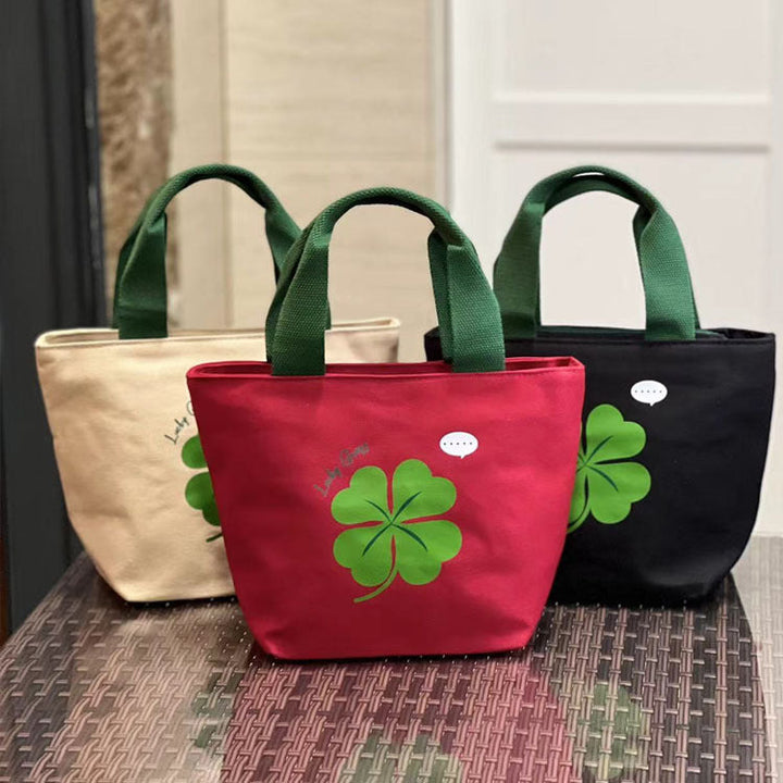 Cute Bear Print Lunch Tote Kalsten