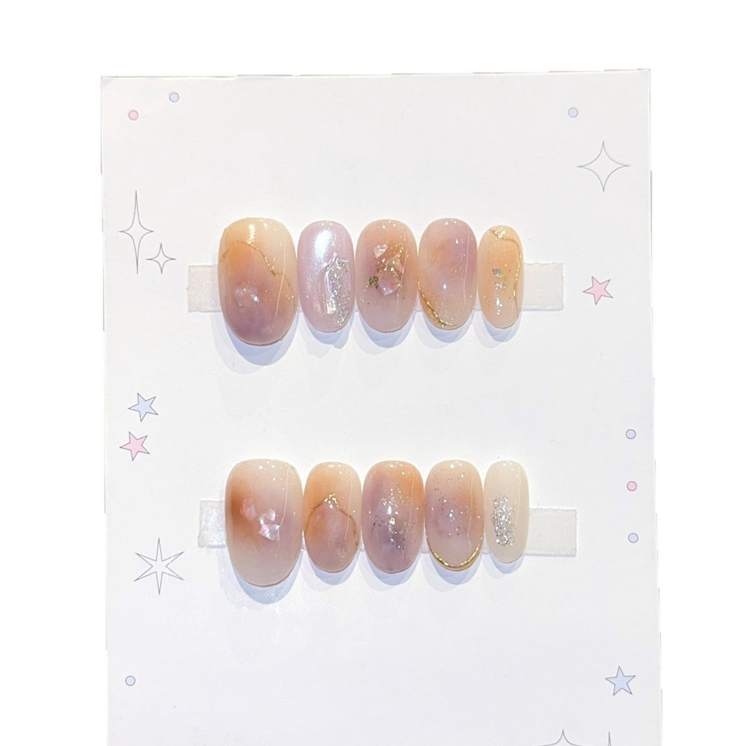 Artificial Nail Tips with Elegant Design Kalsten
