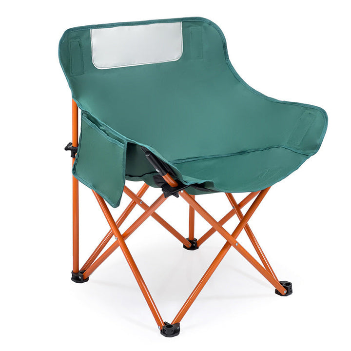 Women's folding chair with comfortable backrest and cup holder Kalsten