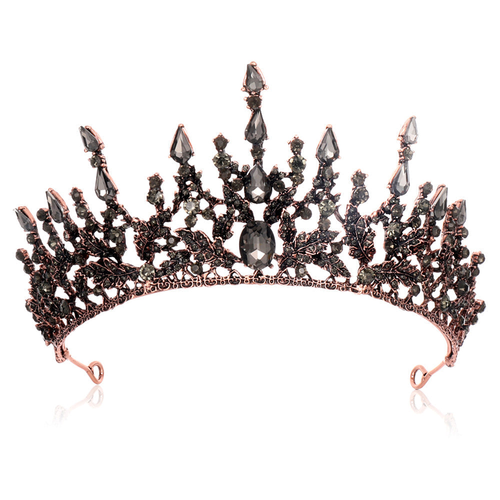 Women Elegant Tiara with Sparkling Crystals Kalsten