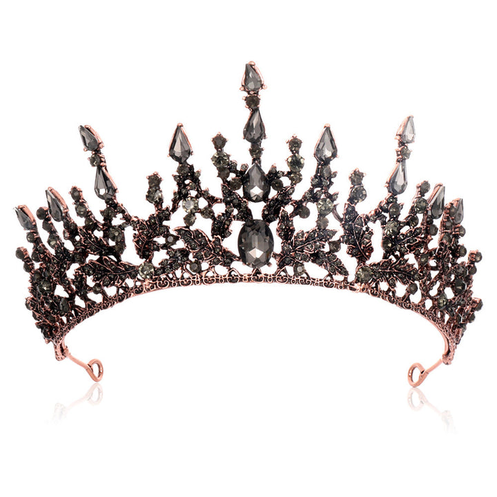 Women Elegant Tiara with Sparkling Crystals Kalsten