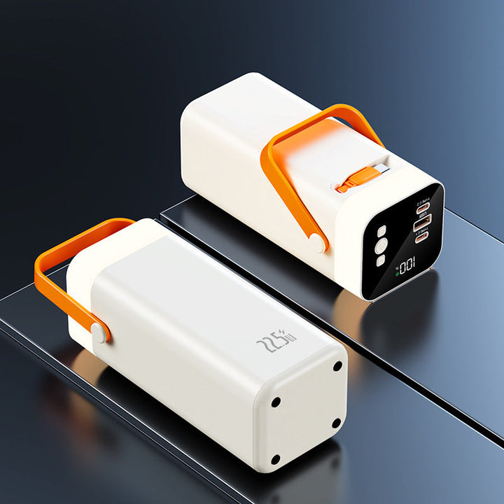 Portable power bank with intelligent charging concept and digital capacity display Kalsten