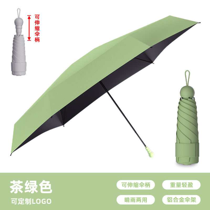 Ladies Innovative Folding Umbrella with Compact Mechanism Kalsten