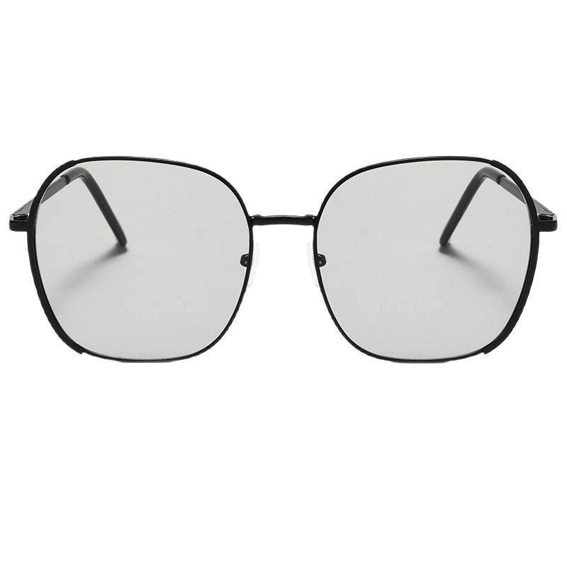 Women's large square sunglasses with high-quality metal frame Kalsten