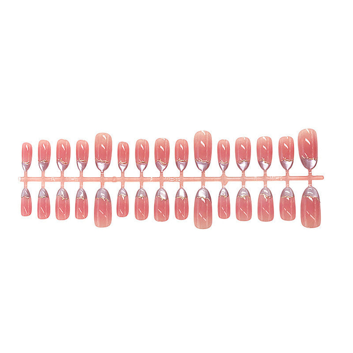 Elegant Marble Design Press-On Nails Kalsten