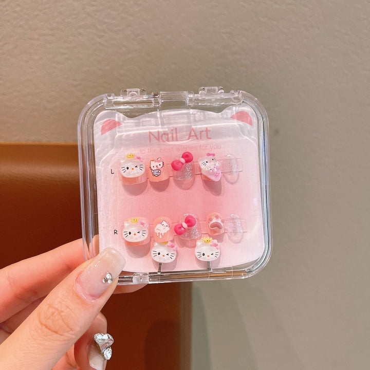 Artificial nails with sweet character design Kalsten