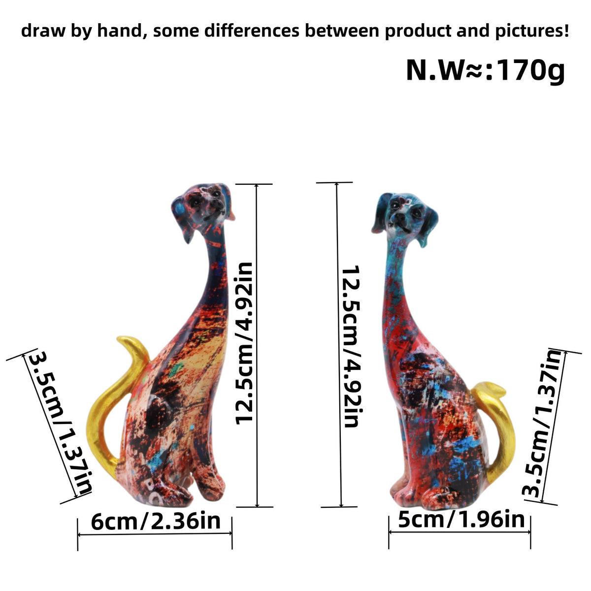Decorative animal figure Acalora