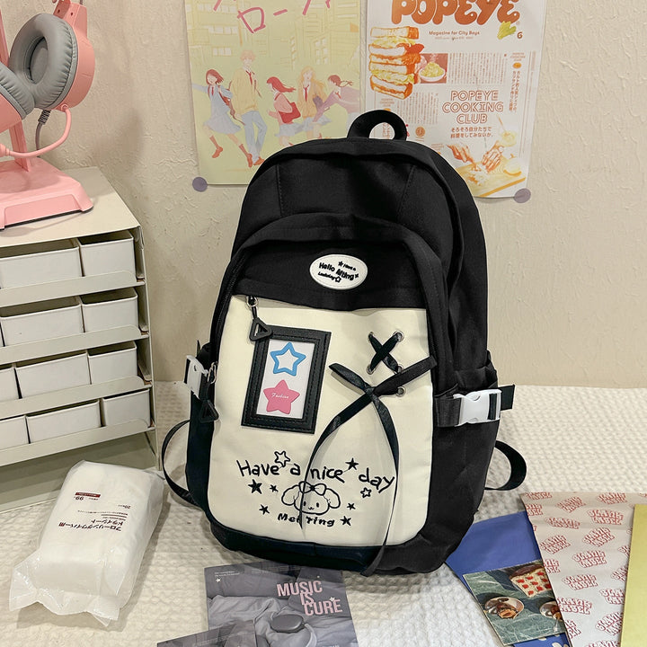 Whimsical Multi-Pocket Backpack Kalsten