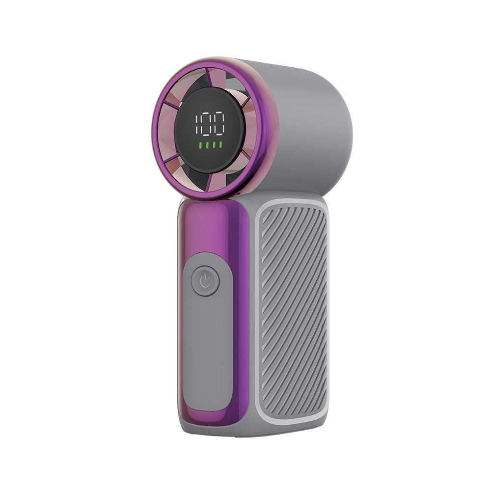 Unisex Portable Digital Display Handheld Fan Kalsten
