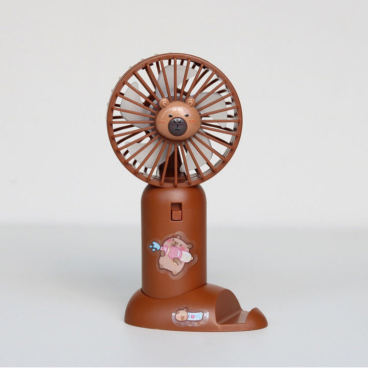 Unisex Portable Mini Fan in Cute Bear Design Kalsten