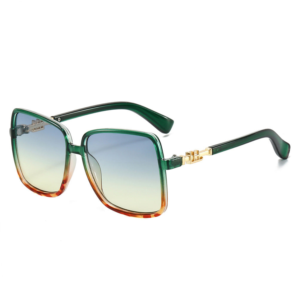 Ladies sunglasses with large frame and gradient Kalsten