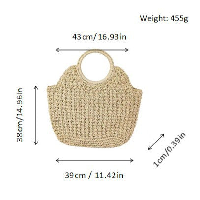 Basket bag in modern design Kalsten