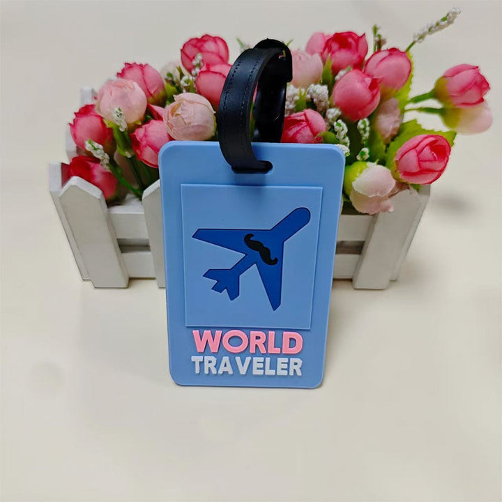 Unisex creative luggage tag in airplane design Kalsten