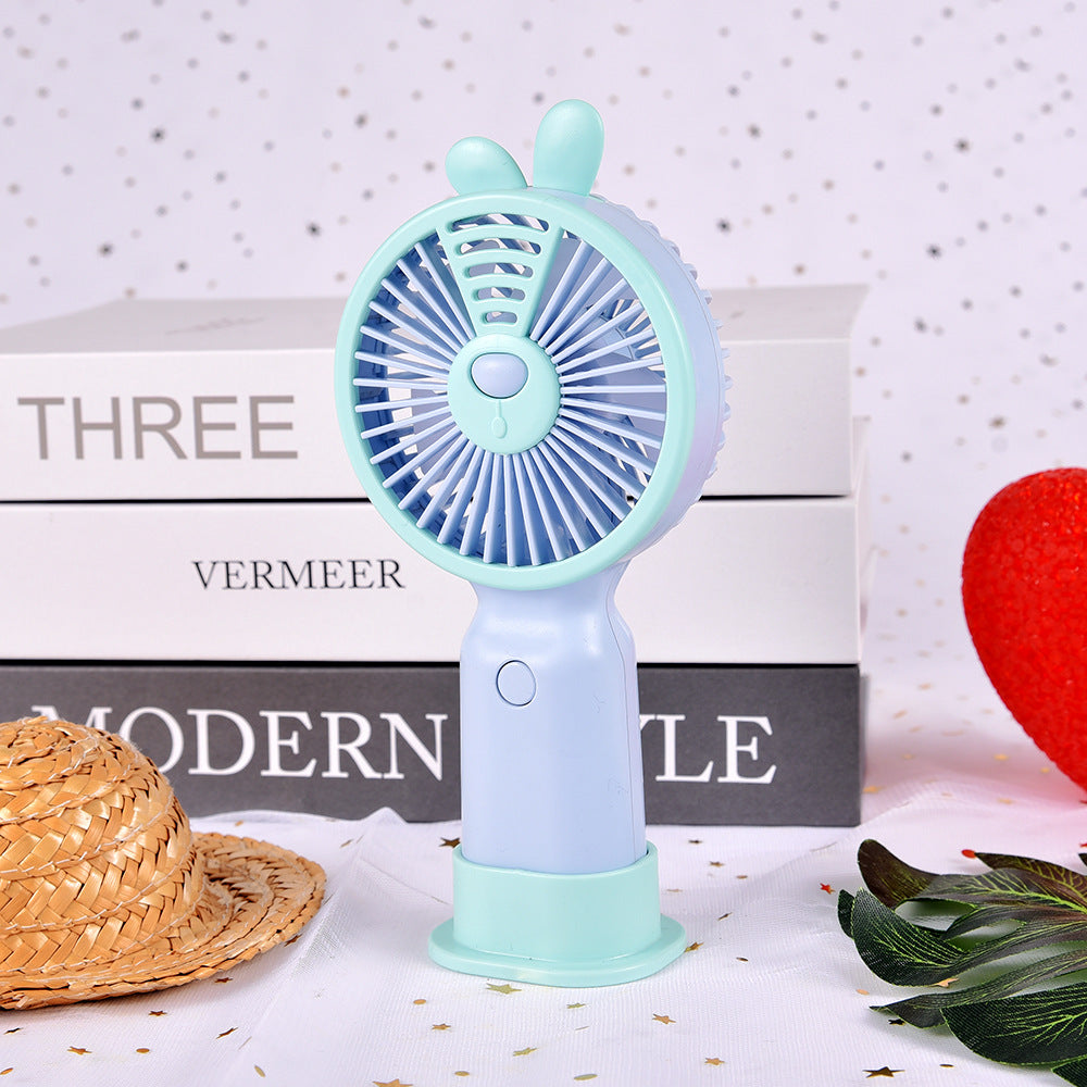 Unisex Portable Hand Fan with Cute Animal Design Kalsten