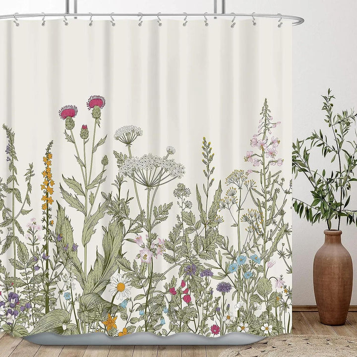 Botanical Garden Shower Curtain Kalsten