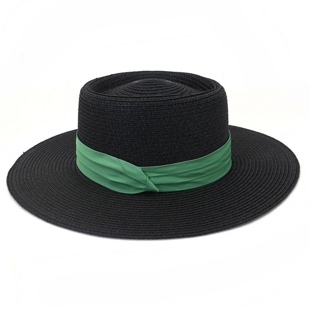 Breathable Sun Straw Boater Hat | Kalsten